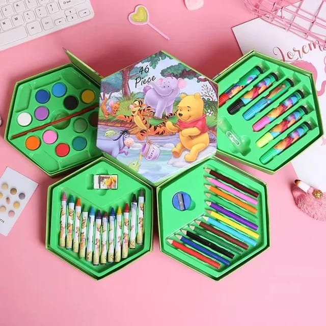46 piece of art kit painting.