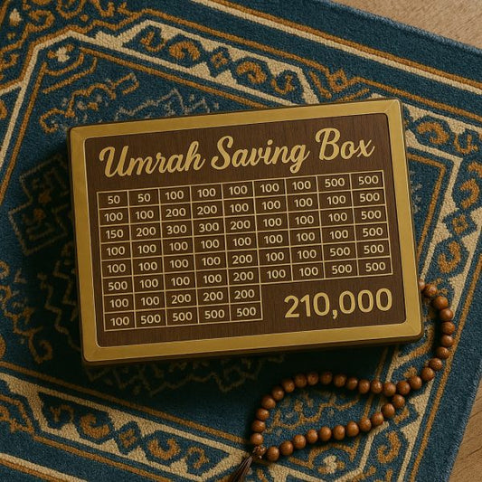 Umrah saving box .