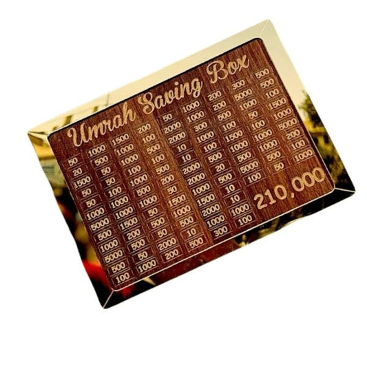 Umrah saving box .